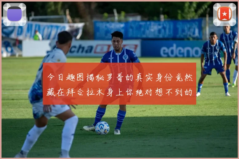 今日趣图揭秘罗哥的真实身份竟然藏在拜合拉木身上你绝对想不到的真相